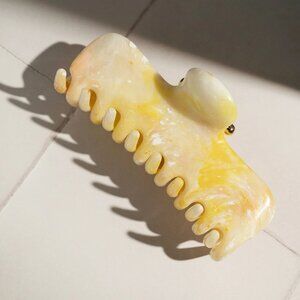 Undo Hairware No. 4 Claw Clip - Citrine Quartz